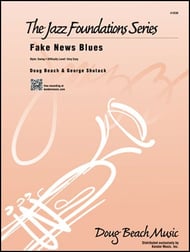 Fake News Blues Jazz Ensemble sheet music cover Thumbnail